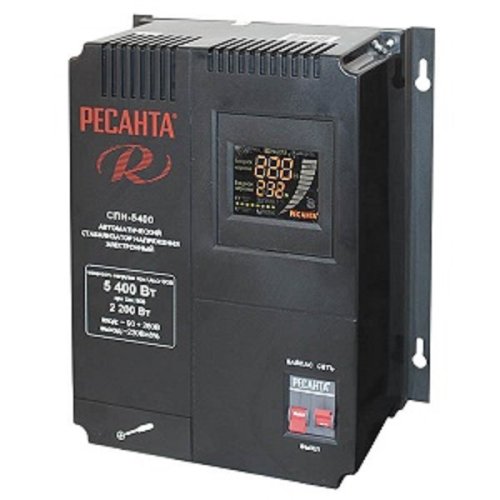 Стабилизатор напряжения Ресанта СПН-5400, 5,4кВт картинка